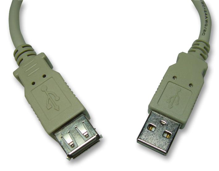 Pro Signal Usb2-020Fd Lead, Usb2 A Male To Female, 0.25M