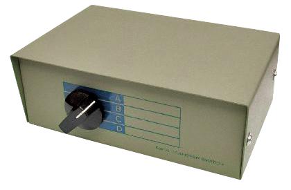 Unbranded Sb304 Data Switch, Db25, Female, 4Way