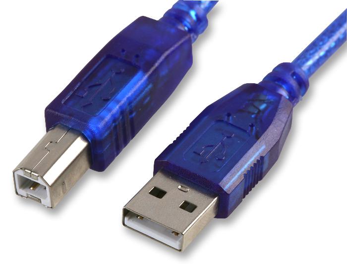 Pro Signal Psg90039 Lead, Usb 2.0, Am - Bm, 2M, Blue