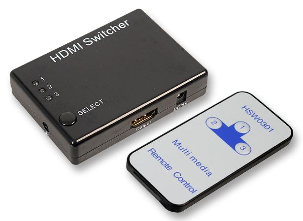 Pro Signal Psg08414 Switch,hdmi,3 To 1,auto With Remote