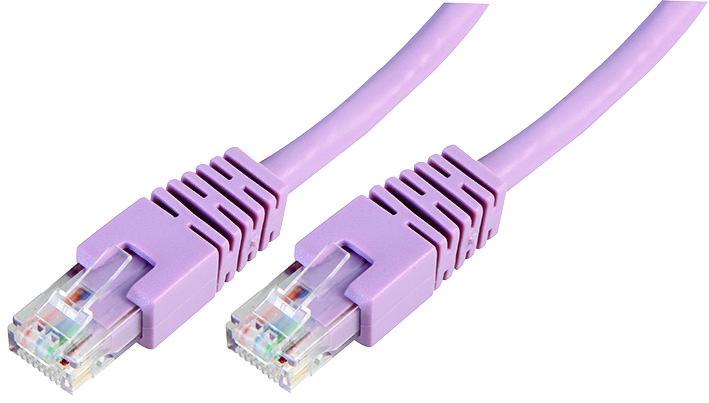 Pro Signal Ps11194 Patch Cord, Rj45 Plug, Cat6, 5M, Violet