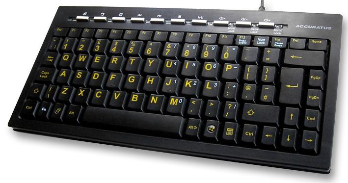 Accuratus Kyb-Minihivishub Keyboard, Mini Hivis Hub, Accuratus