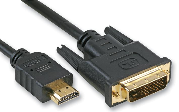 Pro Signal Psg90263 Lead, Hdmi A M To Dvi-D M,gold,7.5M