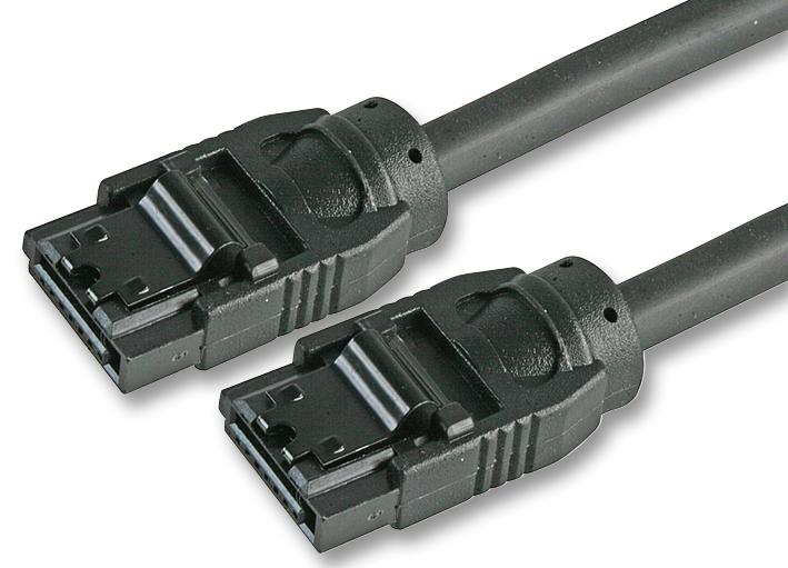 Akasa Sata3-100-Bk Cable, Sata 3.0,internal,latch,100Cm