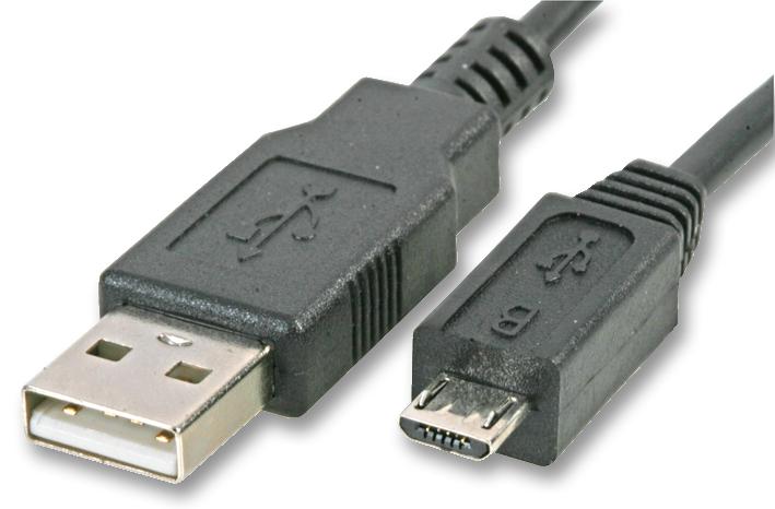 Akasa Ak-Cbub05-10Bk Lead,usb 2.0 A M To Micro B M, 1M