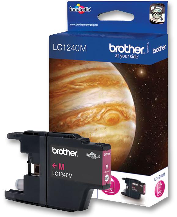 Brother Lc1240M Ink Cartridge, Lc1240M, Original