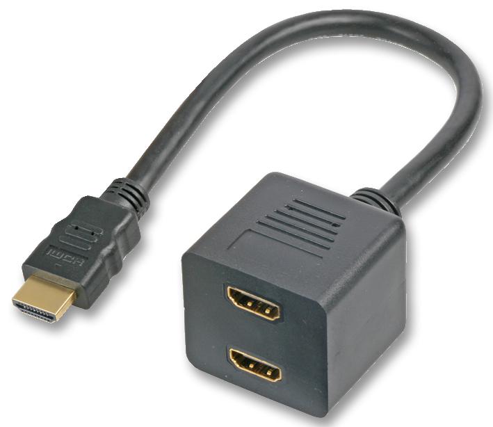 Pro Signal Psg90397 Adapter, Hdmi Male-2X Hdmi Female