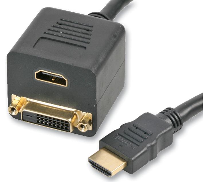 Pro Signal Psg90430 Adapter, Hdmi M-Hdmi F + Dvi F