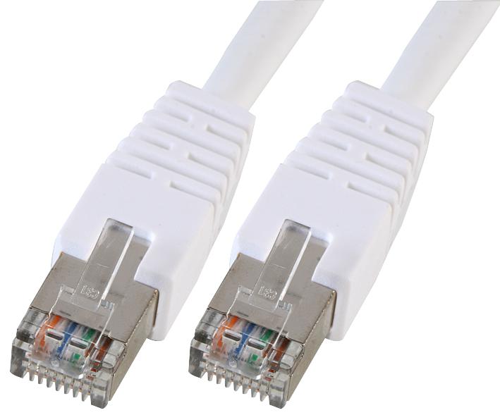 Pro Signal Psg91655 Patch Cord, Rj45 Plug-Plug, Wht, 15M