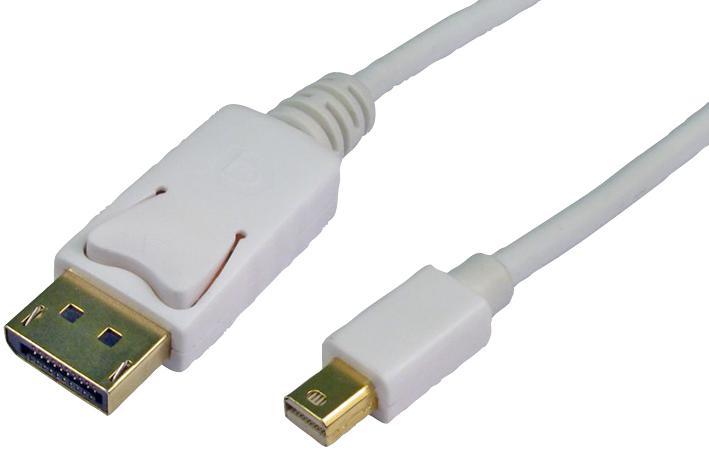 Pro Signal Cdlmdp-105 Lead, Mini Dp-Displayport, 5M White