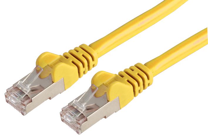 Pro Signal Psg91126 Patch Cord, Rj45 Plug, Cat6A, 15M, Yel