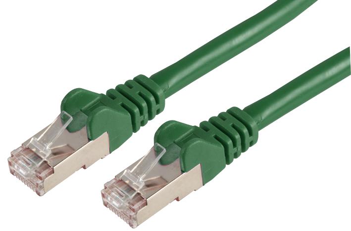 Pro Signal Psg90863 Patch Cord, Rj45 Plug, Cat6A, 0.2M, Grn