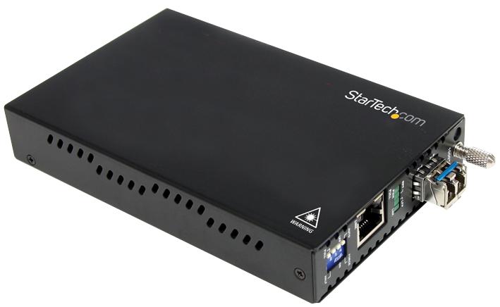 Startech Et91000Lc2 Fiber Media Conv, Multimode, 1Gbps