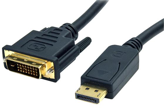 Startech Dp2Dvi2mm6 Lead, Displayport-Dvi, Male-Male 1.8M