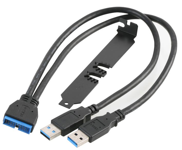 Akasa Ak-Cbub12-30Bk Cable, Usb3.0 External Adaptor, 30Cm