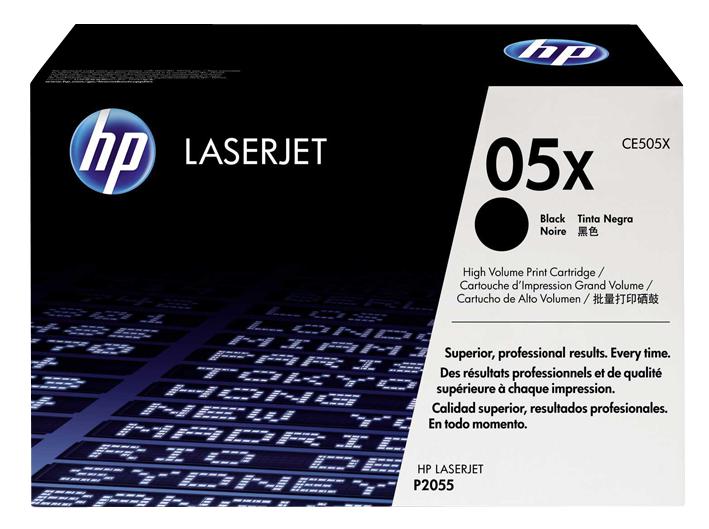 Hewlett Packard Ce505X Toner, Black, Ce505X, Hp