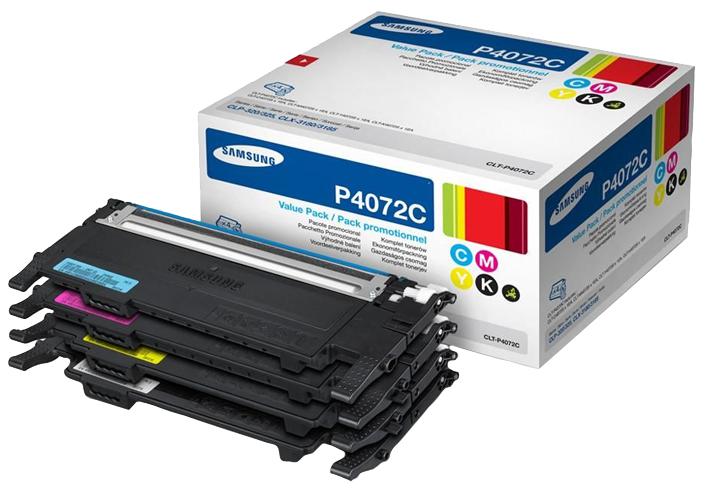 Samsung Clt-P4072C/els Toner, Clt-P4072C, 4 Col, 1.5K, Samsung