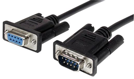 Startech Mxt1002Mbk Comp Cable, 9P D-Sub Plug-Skt, 2M, Blk