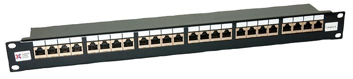 Connectorectix Cabling Systems 009-002-002-01 Patch Panel, Cat6 24Way 2020, Ftp