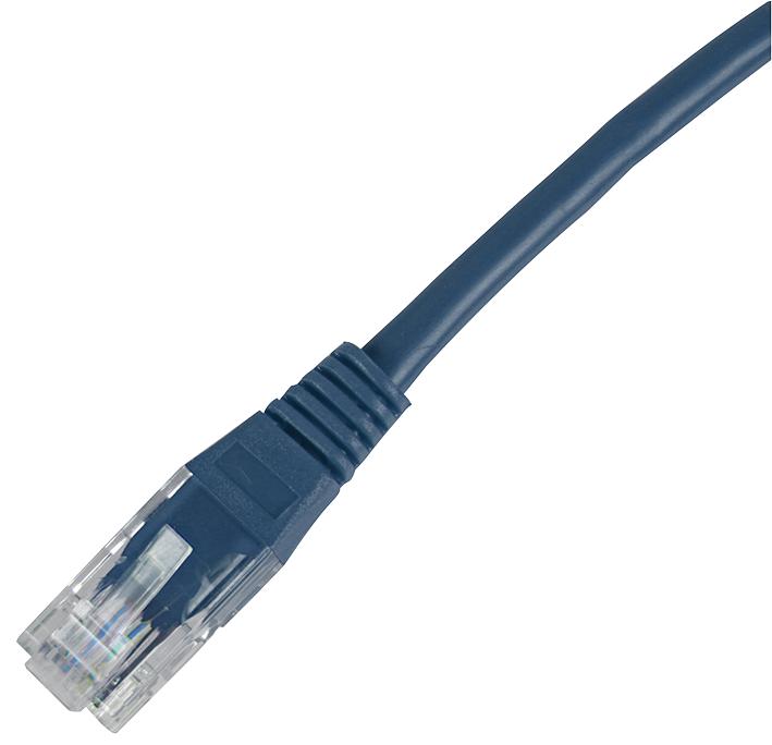 Connectorectix Cabling Systems 003-3B5-005-03 Lead, Cat6 Utp, Blue 0.5M