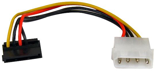 Startech Satapowadapr Lead, Molex-Right Angle Sata Power, 15Cm