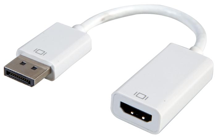 Pro Signal Psg90920 Adapter, Displayport-Hdmi Female, White