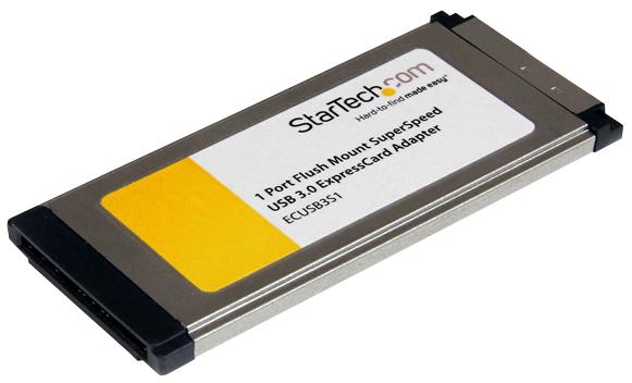 Startech Ecusb3S11 Expresscard Adapter, 1 Port Usb3.0