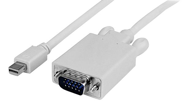 Startech Mdp2Vgamm3W Lead, Mini Dp-Vga 1920X1200 1M White