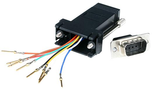 Startech Gc98Mf Modular Adapter, Db9 Plug-Rj45 Jack