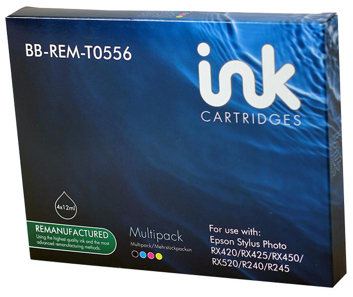 Unbranded Bb-Rem-T0556 Ink Cart, Reman, T0556 4 Colour