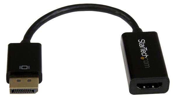 Startech Dp2Hd4Ks Adapter, Displayport Plug-Hdmi Rcpt/1Way