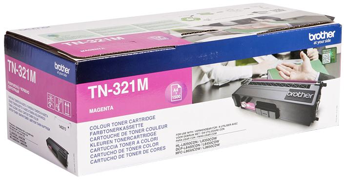 Brother Tn321M Toner, Tn321M, Magenta 1.5K, Brother