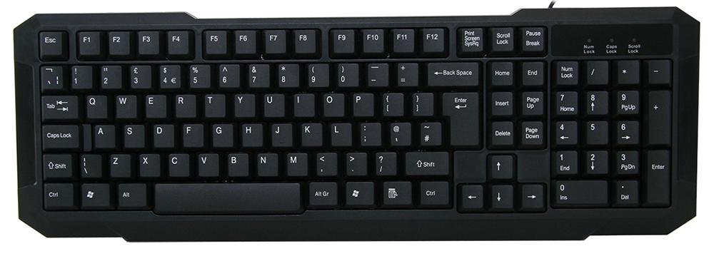 Cit Kb-2106U Keyboard, Wired, Standard, Usb