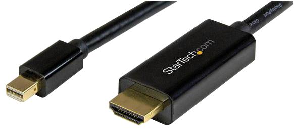 Startech Mdp2Hdmm2Mb Cable Assy, Display Port Plug-Hdmi Plug