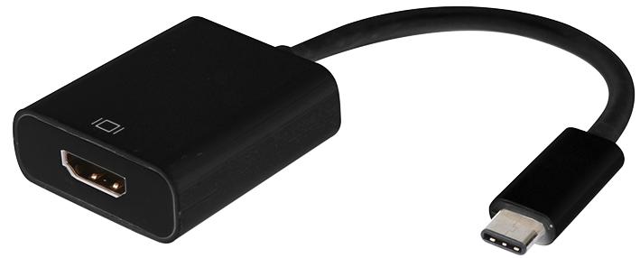 Pro Signal Psg91192 Adapter, Usb3.1 Type C - Hdmi Black