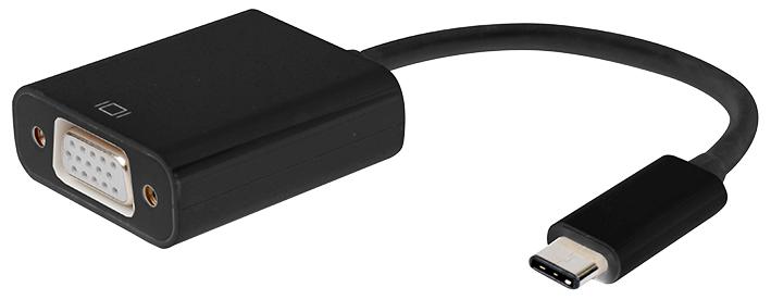 Pro Signal Psg91194 Adapter, Usb3.1 Type C - Vga Black