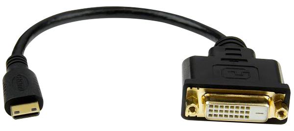 Startech Hdcdvimf8In Lead, Mini Hdmi-Dvi-D Female, 0.2M