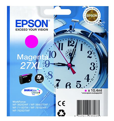 Epson C13T27134010 Ink Cartridge, T2713Xl, Hi-Capacitor Magenta