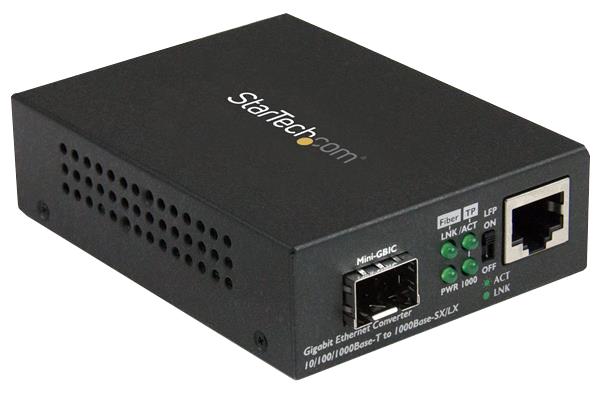 Startech Mcm1110Sfp Media Converter, Gigabit Ethernet Fibre