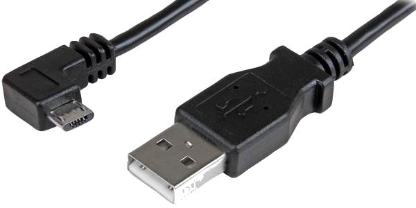 Startech Usbaub1Mra Lead, Usb2.0 A- Right Angle Micro B, 1M