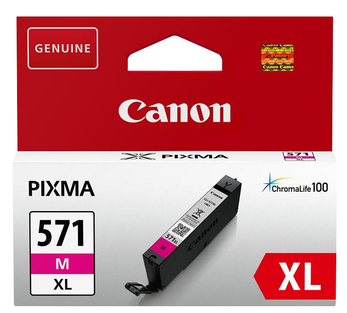 Canon Cli-571M Xl Ink Cart, Cli-571M Xl, High Capacitor Magenta