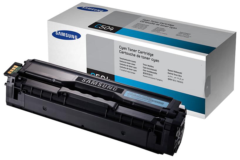 Samsung Clt-C504S Toner, Clt-C504S, Cyan 1.8K, Samsung