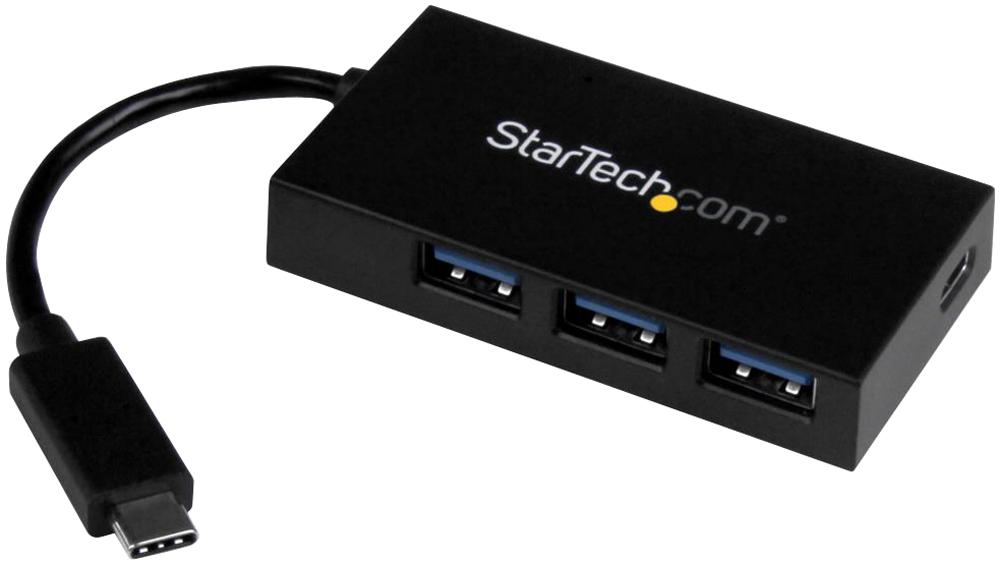 Startech Hb30C3A1Cfs 4 Port Usb 3.0 Hub With Power Adaptor