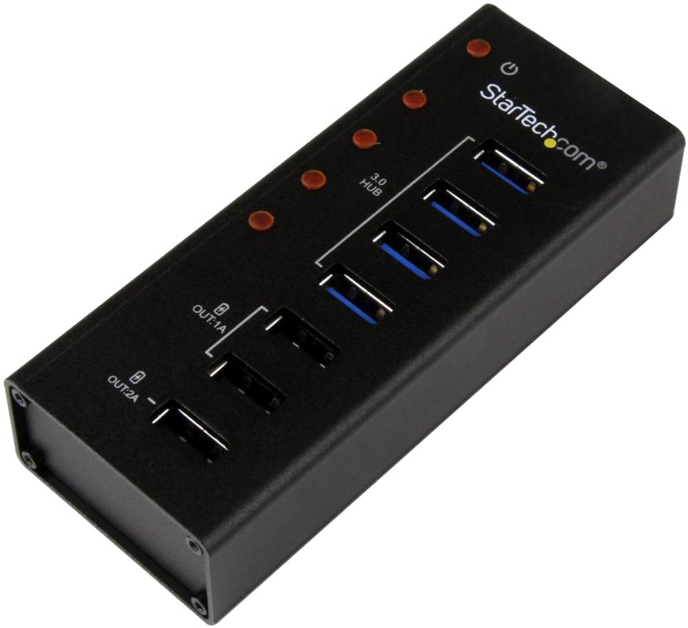 Startech St4300U3C3 7 Port Usb 3.0 Hub. Wall Mountable