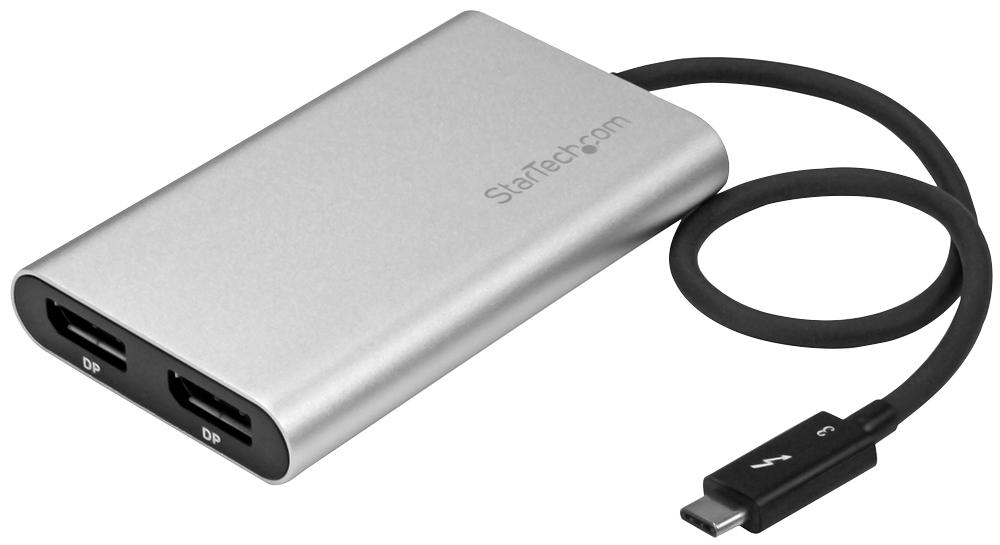 Startech Tb32Dp2 Adapter, Thunderbolt 3-Dual Displayport