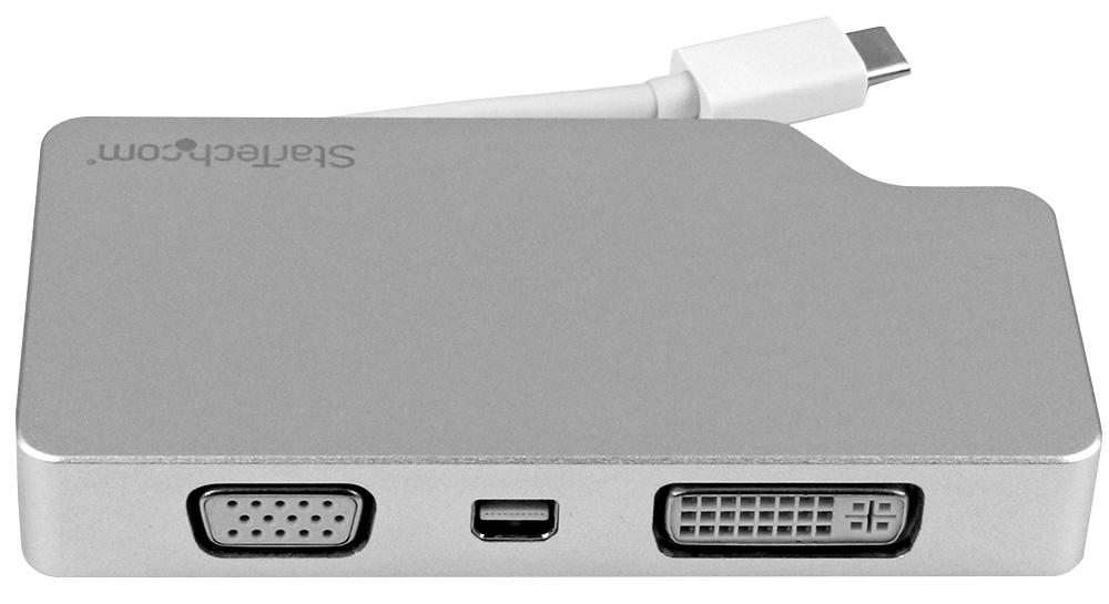 Startech Cdpvgdvhdmdp Adapter, Usb C-Hdmi/dvi/vga/mini Dp