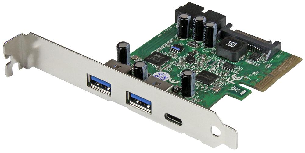 Startech Pexusb312Eic Combo Card, 5 Port Usb 3.1 10Gb/s, Pcie