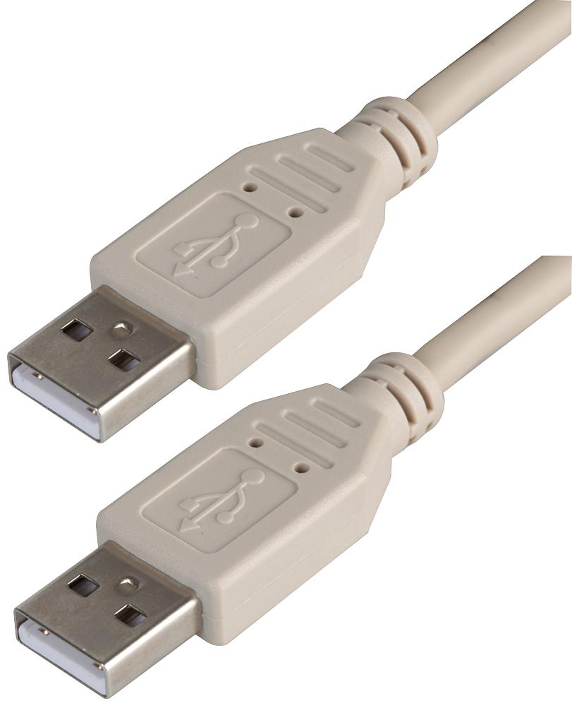 Pro Signal Psg91430 Lead, Usb2.0 A Male - A Male, Grey 3M