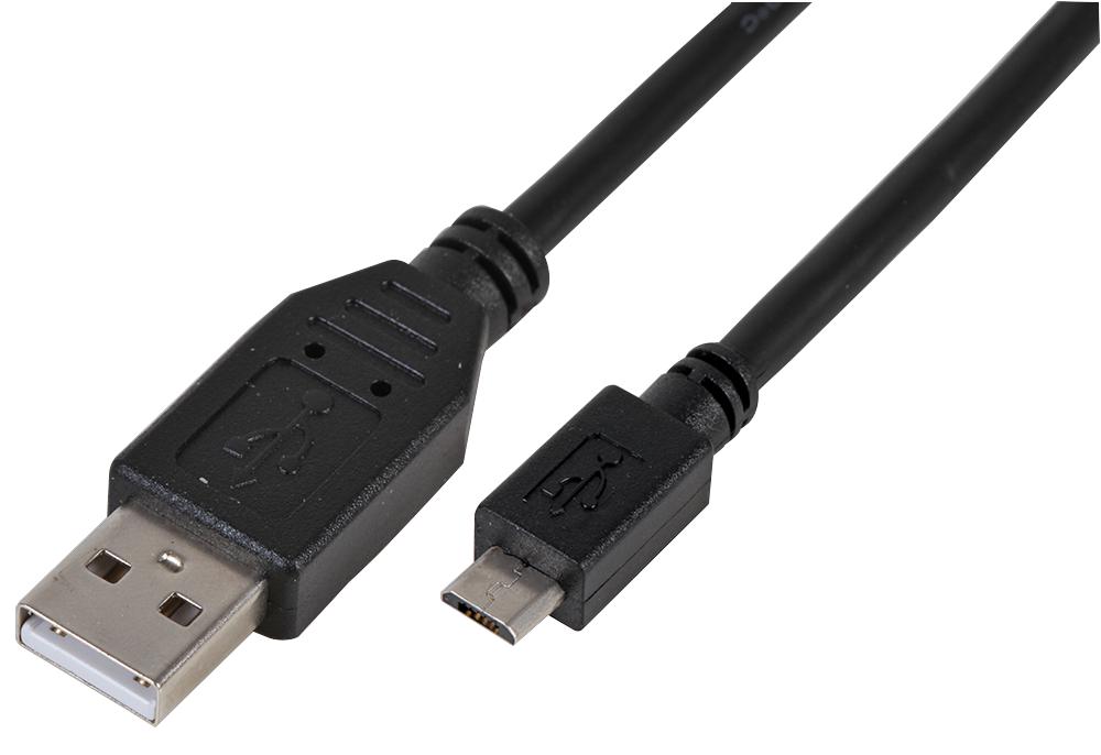 Pro Signal Psg91471 Lead, Usb2.0 A Male-Micro B Male 2M