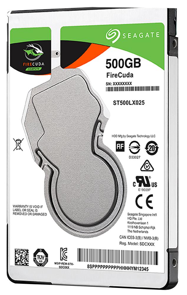 Seagate St500Lx025 Drive,2.5 Sshd Solid State Hybrid,500Gb